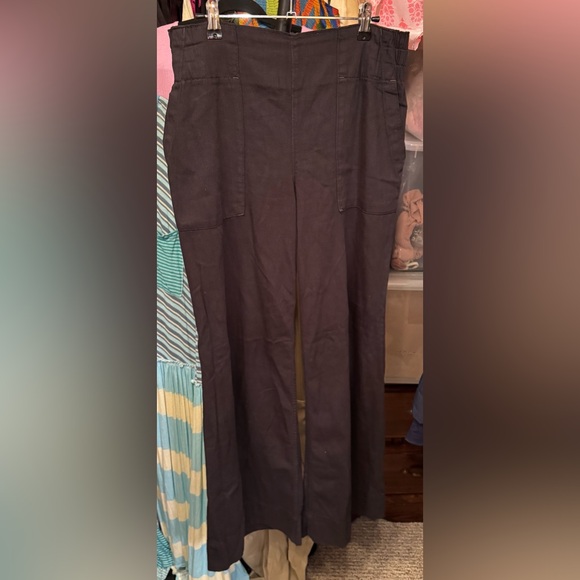 NWOT Free People We The Free Breezy Denim Pull-On Jeans - black - Small - Picture 8 of 10